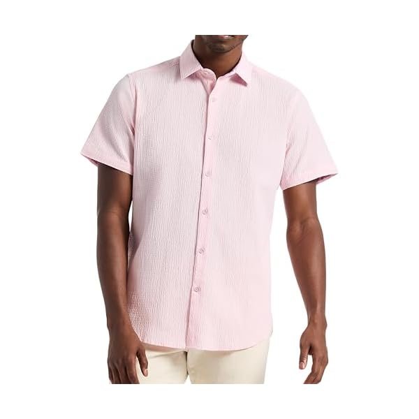 Men's  Mens Piers Short Sleeve Button Down Woven Shirt